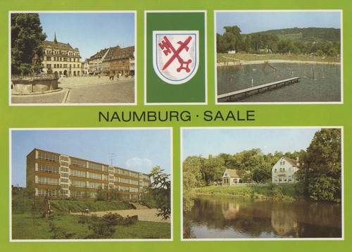 Alte ansichtskarte naumburg - alte,