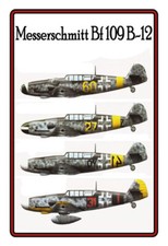 Blechschild Flugzeug