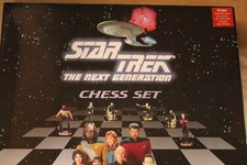 STAR TREK NEXT GENERATION * CHESS SET * OVP * 1999
