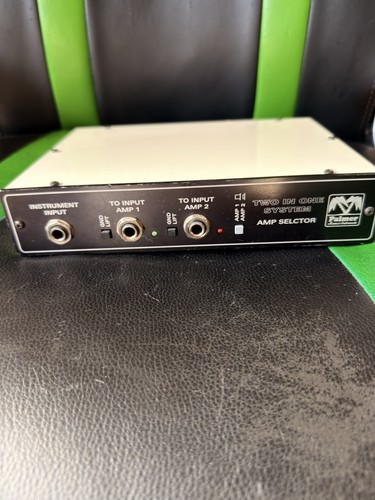 Palmer tino dual amp - dual, selector