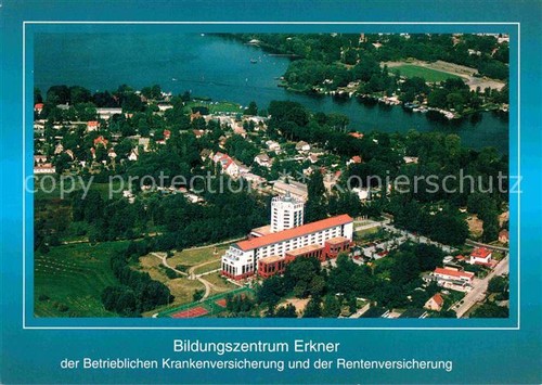 Erkner fliegeraufnahme - erkner,