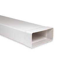 1m Flachkanal mit Muffe 220 x