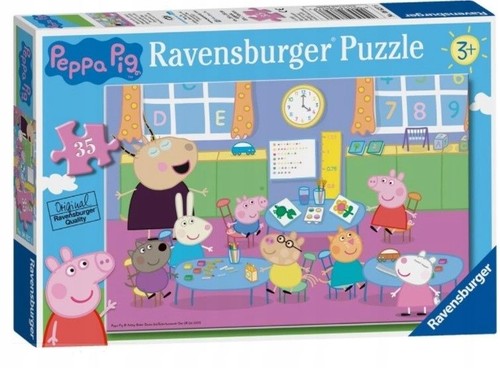Peppa pig teiliges puzzle - peppa,