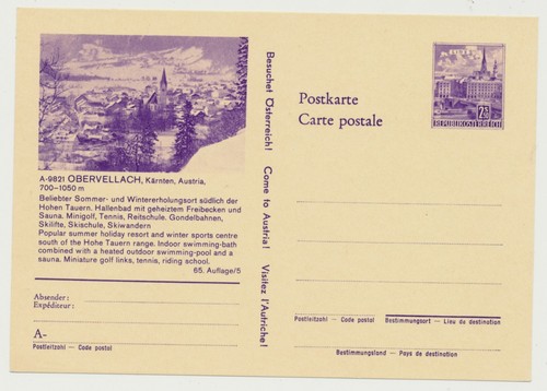 österreich 1971 ganzsache - Österreich,