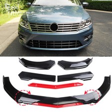 Glänz Spoilerschwert Frontlippe Spoilerlippe Splitter Für VW Passat CC R Line