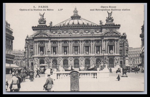 Ansichtskarte paris opera - ansichtskarte,
