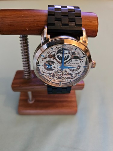 Stührling skelett armbanduhr - stührling, skelett-armbanduhr
