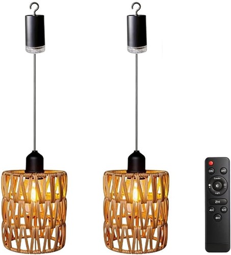 Stück rattan hängelampe - stück,