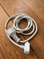 Apple für MagSafe / iPad-Ladegeräte EU Stromkabel 2-polig 1,8m Gebraucht Weiß