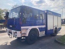 LKW Iveco 135E24 4x4 EuroFire EZ98 28tkm THW GKW2 50KVA Generator Lentner Koffer