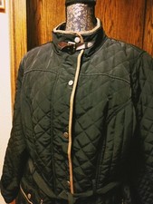 D.ÜBERGANGS STEPPJACKE BLAU GEFÜTERT MIT GÜRTEL  RV.UND  DRUCKKNOPF GR. 4244 NEU