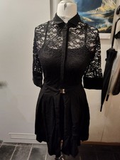 Vintage Kleid Gothic Business Abendkleid Cocktail Party Rockabilly Lolita M Wicc