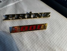 1x NSU Prinz 1000 Gold Emblem