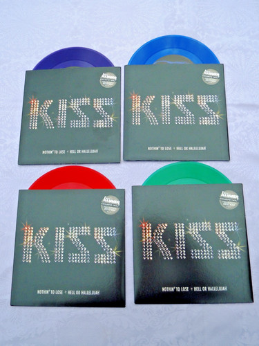 Kiss farbige vinyl - , 7"