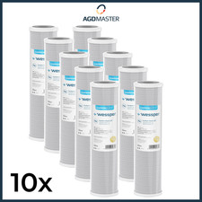 10x Aktivkohle Filter 10" für
