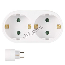 2 Fach Doppelstecker