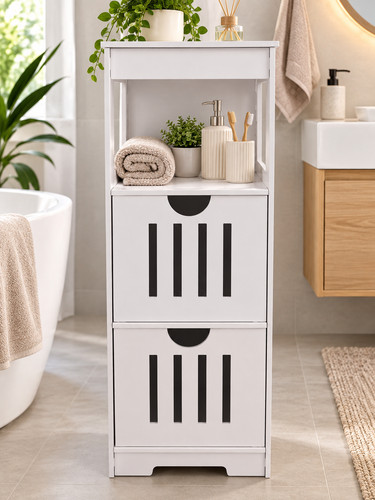 Badezimmerschrank schmal