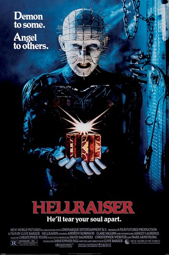 Hellraiser poster 61x91 5 - hellraiser,