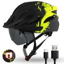 Fahrradhelm mit Visier Damen &