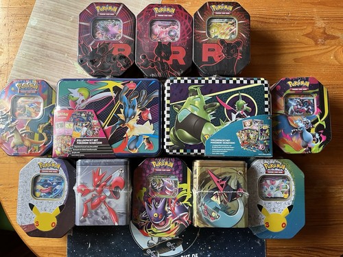 Pokémon team rocket tin - rocket,