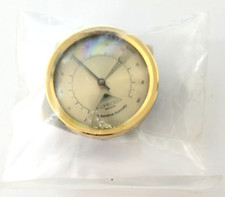 Zigarren Hygrometer goldfarben