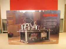 MÄRKLIN 1601 BLECH Puppenherd Topfset mit Zertifikat NEU