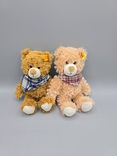 Steiff Teddy Bären Luca 022968 und Luise 022982 22cm KF mit Halstuch