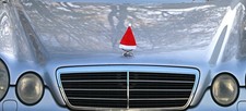 Nikolausmütze Mercedes Stern Weihnachts Mütze W211 E220 W123 W202 W124 C200 AMG