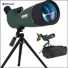Vielseitiges 25-75x70 HD Spektiv mit Smartphone-Adapter für Astronomie & Natur
