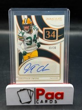Panini Immaculate NLF - Auto - Jonathan Owens /36 - Green Bay Packers