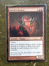 Mtg balefire dragon - mtg,