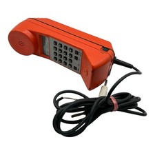 Telekom Prüftelefon PrTel96 Leitungstester Telefon rot/orange