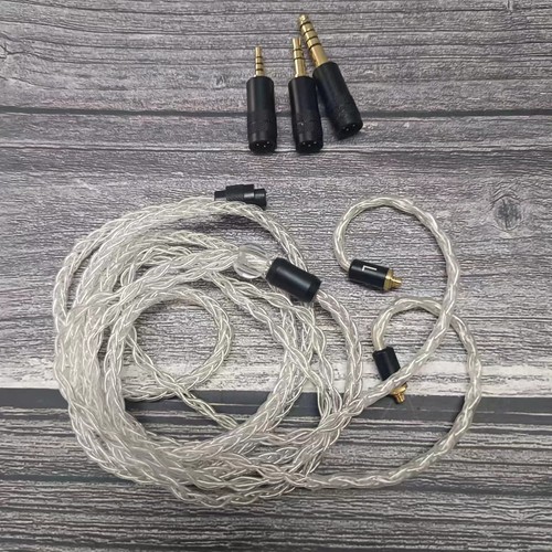 Versilbertes mmcx kabel m - mmcx-kabel,
