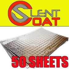 Silent Coat Auto Stiefel Dämpfung Vibration Schallschutz Dämpfungsmatte 50 x Blatt
