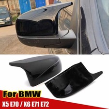 2x M-Stil Spiegelkappe Aussenspiegel Gehäuse Kappen Für BMW X5 X6 E70 E71 07-13
