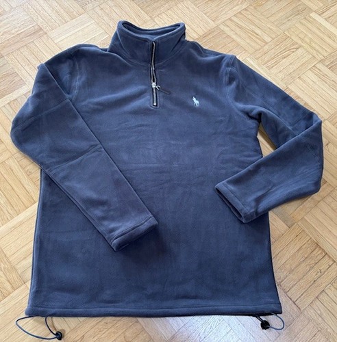 Fleece pullover zipper grau - zipper, in