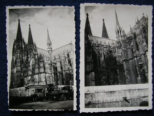 Orig fotos 1943 köln dom - orig.,