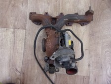 Abgaskrümmer mit Turbolader Ford Mondeo IV, 2,0 TDCi 96 kw, Baujahr 2007