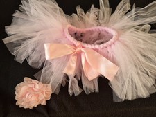 Baby Tüllrock Tutu Größe Ca 62/68 Mädchen Rosa Fotoshooting