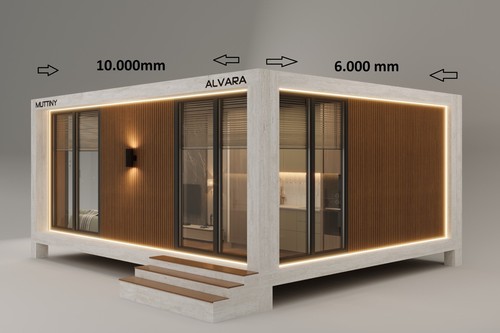 Modulares fertighaus tiny - modulares,