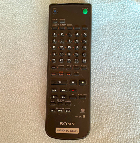 Sony d7m fernbedienung - sony,