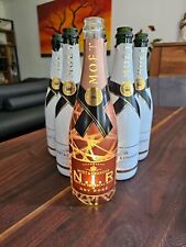 6x Moet, Leere Flaschen 750ml 0,75l, 5 x Moet Ice , 1x Moet N.I.R. beleuchtet