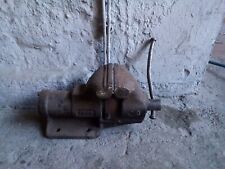 Werkbank Schraubstock