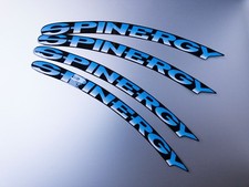 4x Spinergy Ambrosio Alu Carbon Radaufkleber Sticker selbstklebend glänzend 28" (700c)