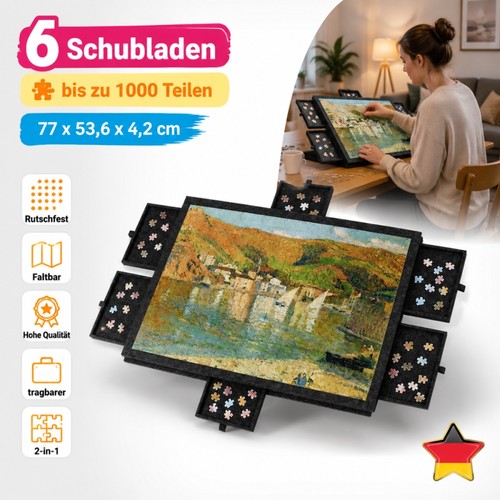 Puzzlebrett schubladen - puzzlebrett,