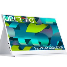 UPERFECT 15,6 Zoll Portable Monitor Tragbarer IPS LCD Bildschirm FHD 1920x1080