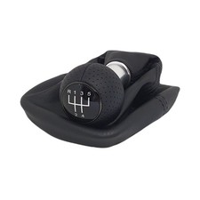 Schaltknauf Hebel 5-Gang Schaltsack Manschette Schwarz für Audi A3 8P1 8P7 8PA