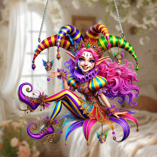 Bunter karneval sonnenfänger - bunter,