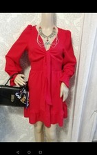Minikleid Romantisch Rotes