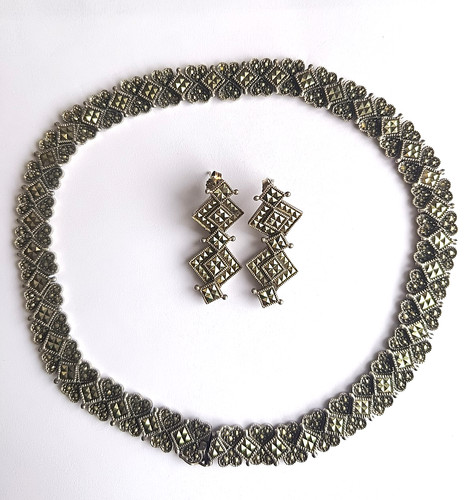 Set antik collier - collier, +